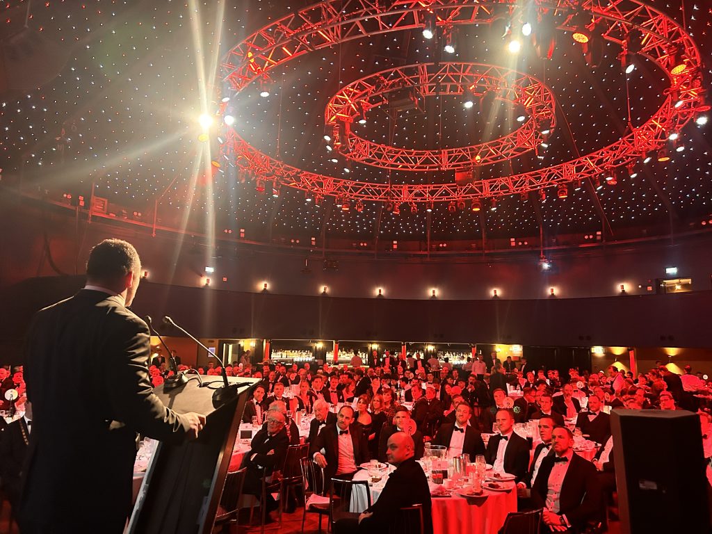 High-performance surround sound PA system