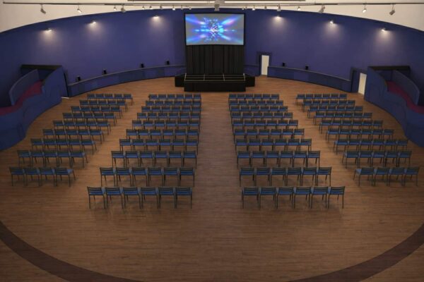 Theatre style setup - Conference venue