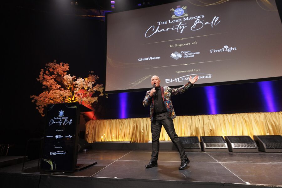The Lord Mayor's Charity Ball host