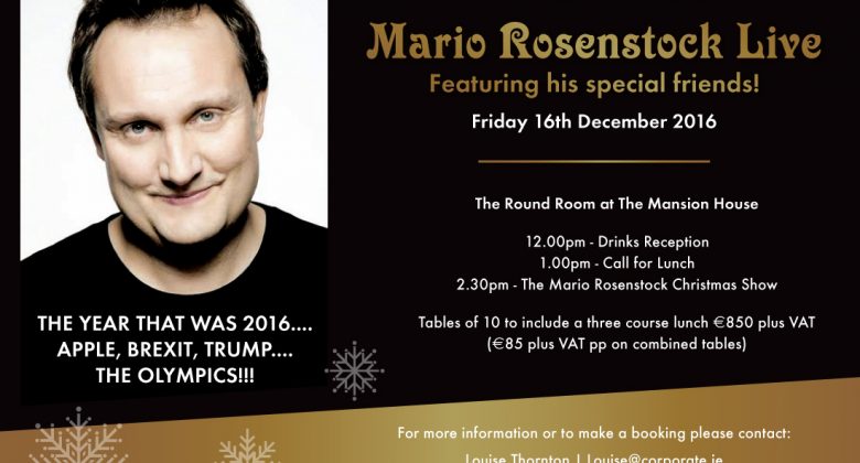 Mario Rosenstock Christmas Show 2016