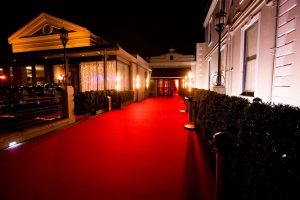 red carpet entrance