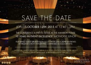 Mansion House Save The Date