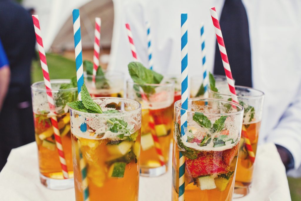 Complimentary Pimm for all guests